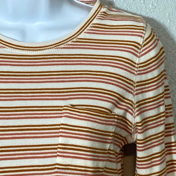 Madewell Striped Long Sleeve Tunic Top – XS – 100% Cotton - Picture 3 of 7